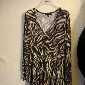 Karen Kane Safari print